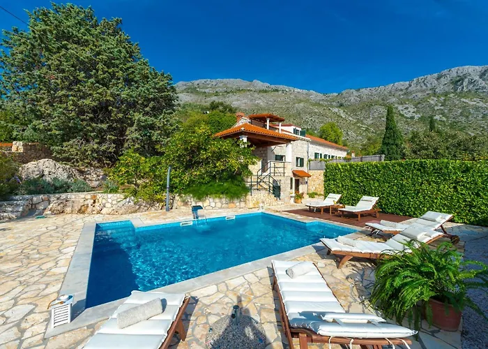 Villa Platanus With Private Pool Sea View *