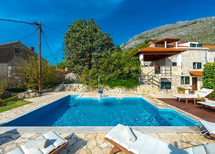 Platanus With Private Pool Sea View *